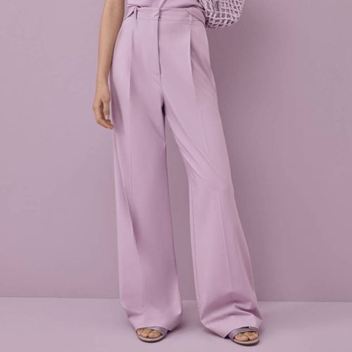 Lilac Reactot Straight Trousers - Marella - Modalova