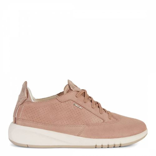 Rose Suede Aerantis Trainer - Geox - Modalova