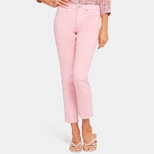 Pink Sheri Ankle Cotton Blend Jeans - NYDJ - Modalova