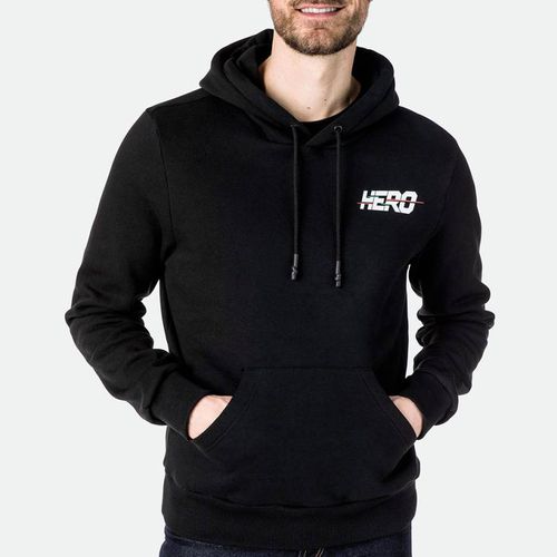 Black Hero Logo Cotton Hoodie - Rossignol - Modalova