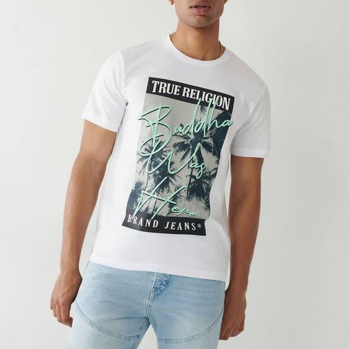 White Palm Logo Cotton T-Shirt - True Religion - Modalova