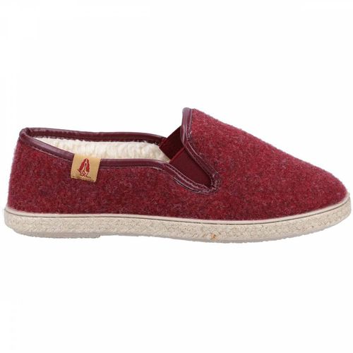 Burgundy Cosy Recycled Classic Slippers - Hush Puppies - Modalova