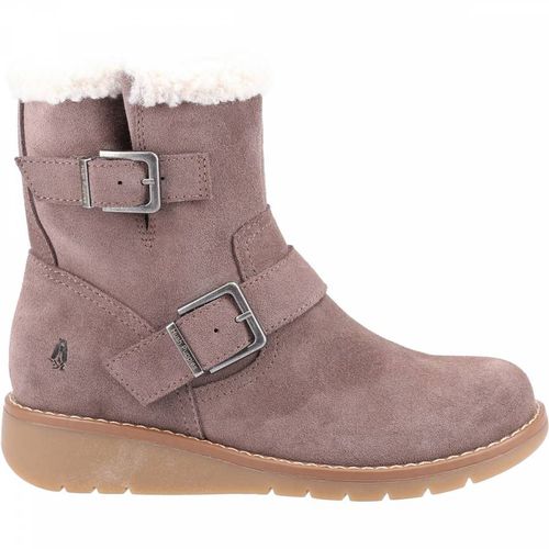 Womens Taupe Lexie Suede Ankle Boots - Hush Puppies - Modalova