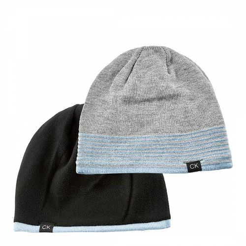 Light /Black Calvin Klein Vera Reversible Golf Beanie - Calvin Klein Golf - Modalova