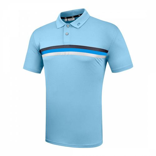 Blue Calvin Klein Golf Polo Shirt - Calvin Klein Golf - Modalova