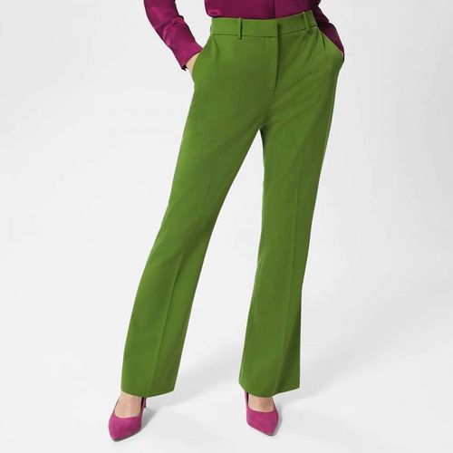 Green Anela Straight Trousers - Hobbs London - Modalova