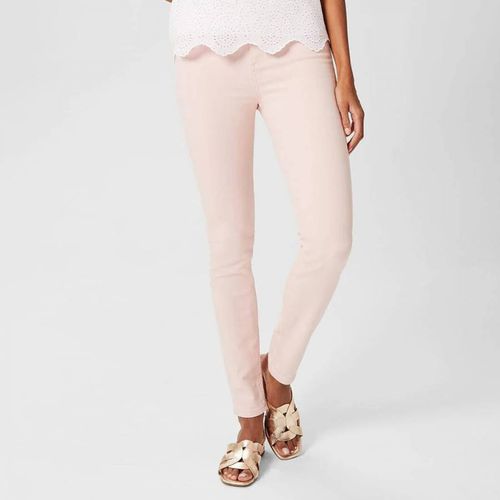 Pink Gia Sculpting Cotton Jeans - Hobbs London - Modalova