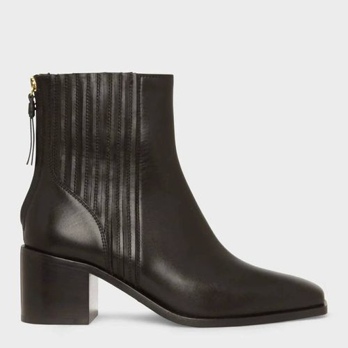 Black Willa Leather Ankle Boots - Hobbs London - Modalova