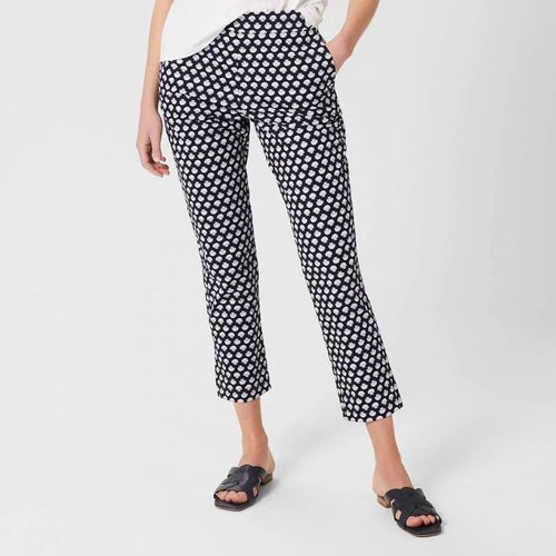 Florence Capri Printed Trousers - Hobbs London - Modalova