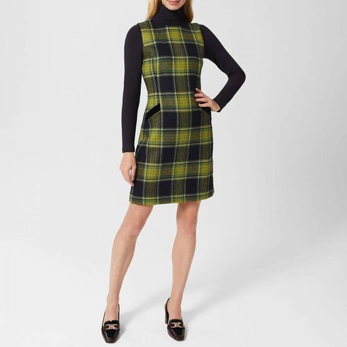 Petite Amaris Wool Check Dress - Hobbs London - Modalova