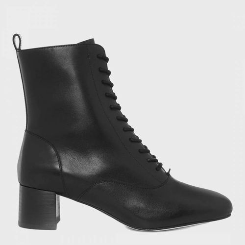 Black Issy Lace Up Leather Boots - Hobbs London - Modalova