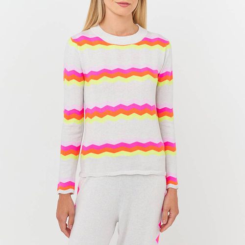 Multi Ziggy Cotton Silk Blend Jumper - Scott & Scott London - Modalova