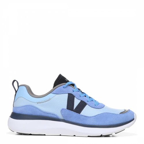 Blue Ayse Leather Trainer - Vionic - Modalova