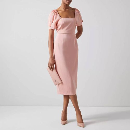 Pink Paige Midi Dress - L K Bennett - Modalova