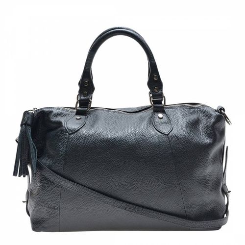 Italian Leather Top Handle Bag - Mangotti - Modalova