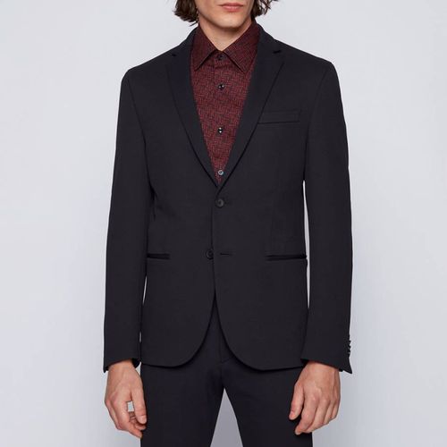 Black Norwin Single Breasted Blazer - BOSS - Modalova