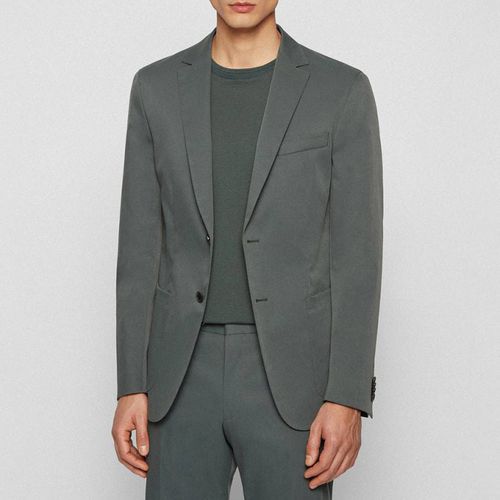 Dark Green Nolvay Suit Jacket - BOSS - Modalova