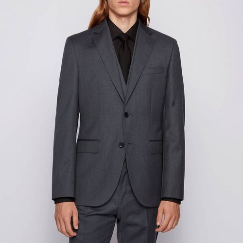 Dark Johnstons Wool Suit Jacket - BOSS - Modalova