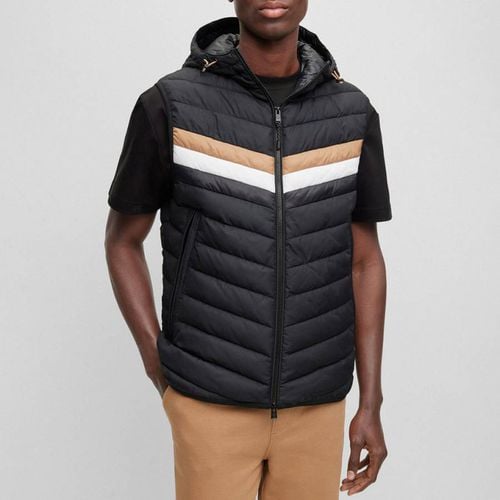 Black Coviltra Quilted Body Warmer - BOSS - Modalova