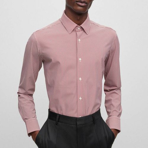 Pink Hank Stripe Shirt - BOSS - Modalova