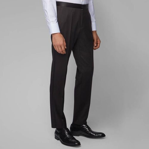 Gilan Wool Dinner Suit Trousers - BOSS - Modalova