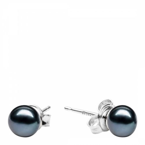 White White/Silver Freshwater Pearl Earrings - Mia Bellucci - Modalova