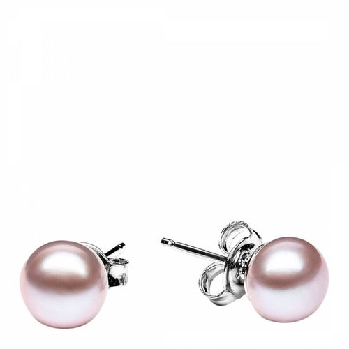 Pink Freshwater Pearl Earrings - Mia Bellucci - Modalova