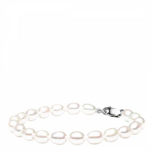 White Freshwater Pearl Bracelet - Mia Bellucci - Modalova