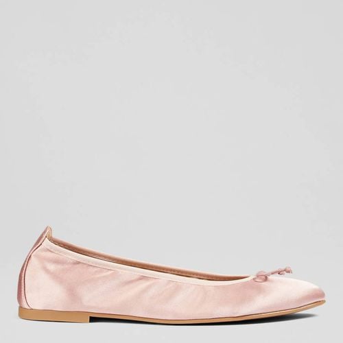 Pink Trilly Satin Flats - L K Bennett - Modalova