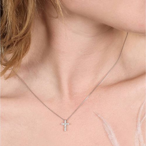 Cross of Happiness Diamond Pendant - MUSE - Modalova