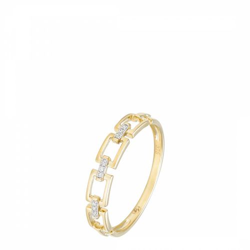 Mesh Diamond Ring - MUSE - Modalova