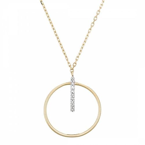 Prodigious Circle Diamond Necklace - MUSE - Modalova