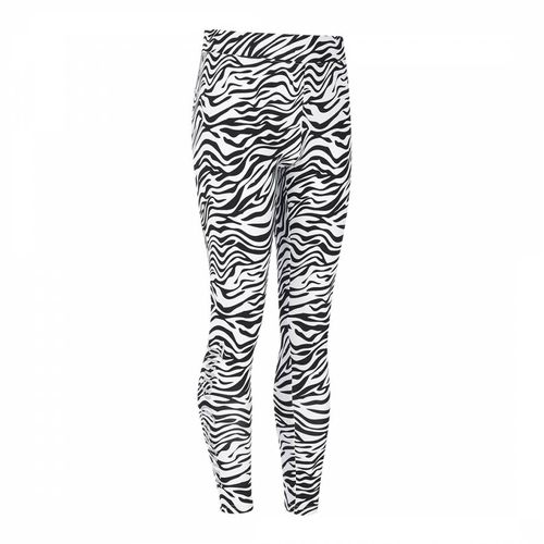 Girl's Black/ Cotton Printed Leggings - Juicy Couture - Modalova