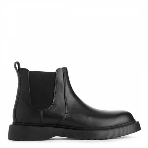 Black Leather Boots - ARKET - Modalova