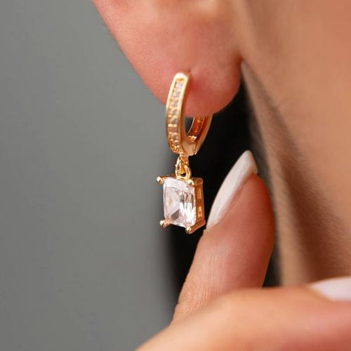 Metal Earring - Elika - Modalova