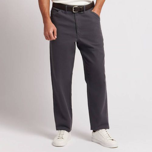 Charcoal Worker Cotton Trousers - U.S. Polo Assn. - Modalova