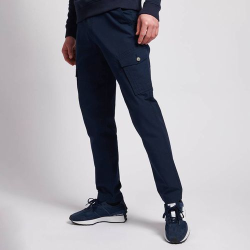 Navy Cotton Cargo Trousers - U.S. Polo Assn. - Modalova