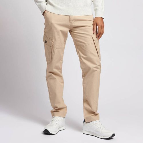 Tan Cotton Cargo Trousers - U.S. Polo Assn. - Modalova