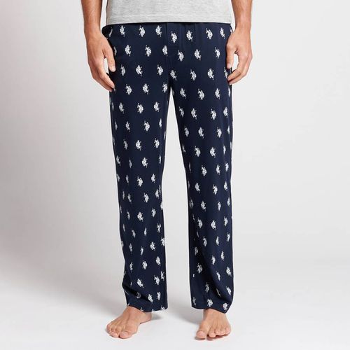 All Over Print Cotton Pyjama Bottoms - U.S. Polo Assn. - Modalova