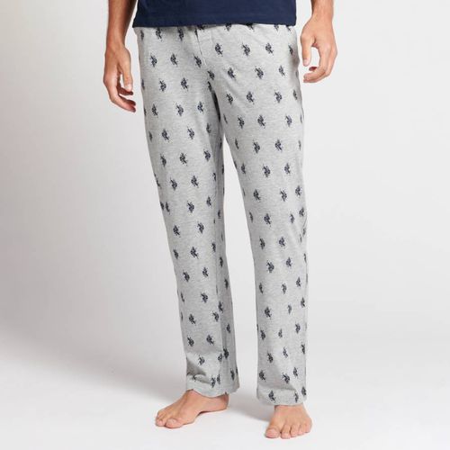 All Over Print Cotton Pyjama Bottoms - U.S. Polo Assn. - Modalova