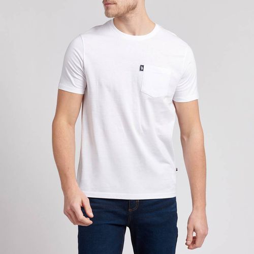 White Chest Pocket Cotton T-Shirt - U.S. Polo Assn. - Modalova