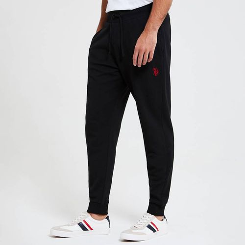 Black Core Cotton Blend Joggers - U.S. Polo Assn. - Modalova