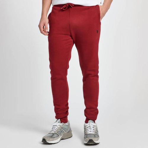 Red Core Cotton Blend Joggers - U.S. Polo Assn. - Modalova