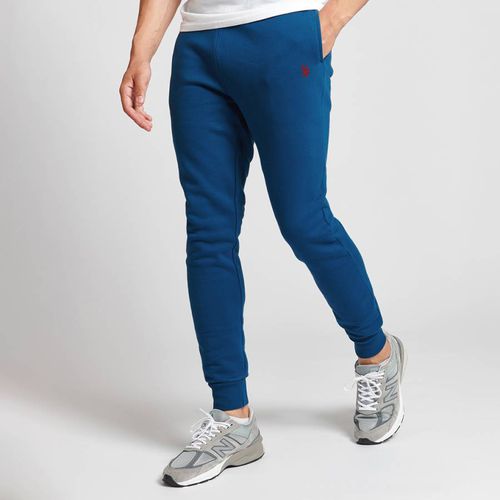 Blue Core Cotton Blend Joggers - U.S. Polo Assn. - Modalova