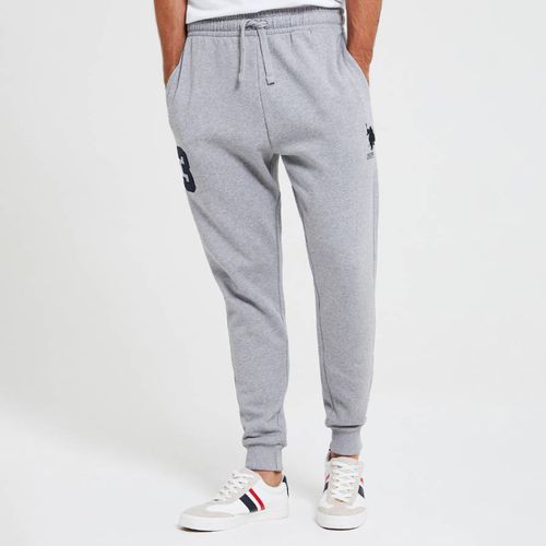 Pale Cuffed Hem Cotton Blend Joggers - U.S. Polo Assn. - Modalova