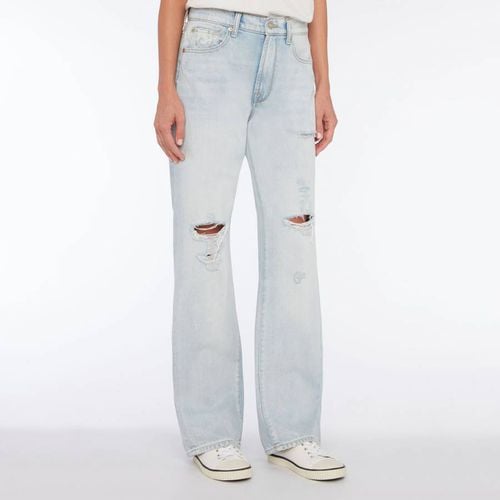 Light Wash Tess Straight Jeans - 7 For All Mankind - Modalova