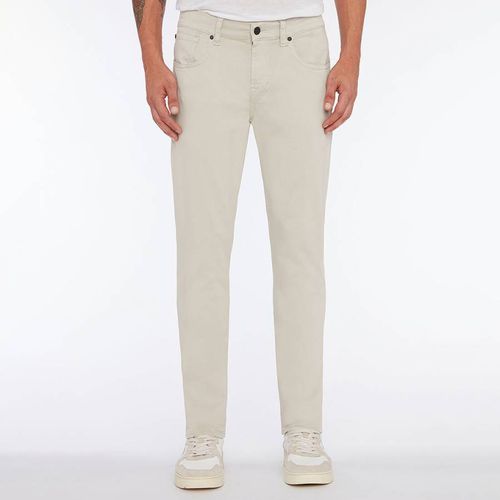 Stone Slim Tapered Cotton Blend Trousers - 7 For All Mankind - Modalova