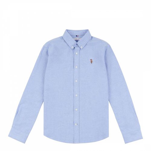 Boy's Classic Logo Cotton Oxford Shirt - U.S. Polo Assn. - Modalova