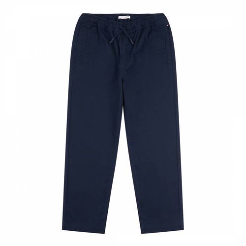 Boy's Navy Casual Trousers - U.S. Polo Assn. - Modalova