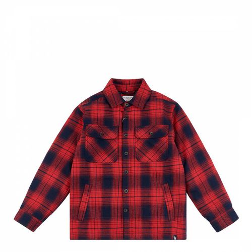 Teen Boy's Red Check Shacket - U.S. Polo Assn. - Modalova